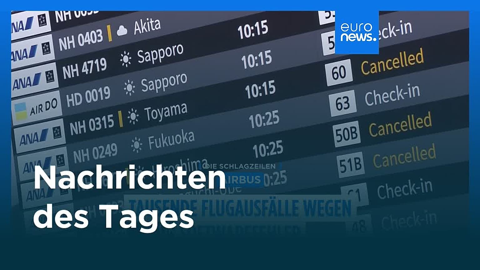 Nachrichten des Tages | 1. Dezember 2025 - Mittagsausgabe