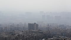 تشدید آلودگی هوا در ایران