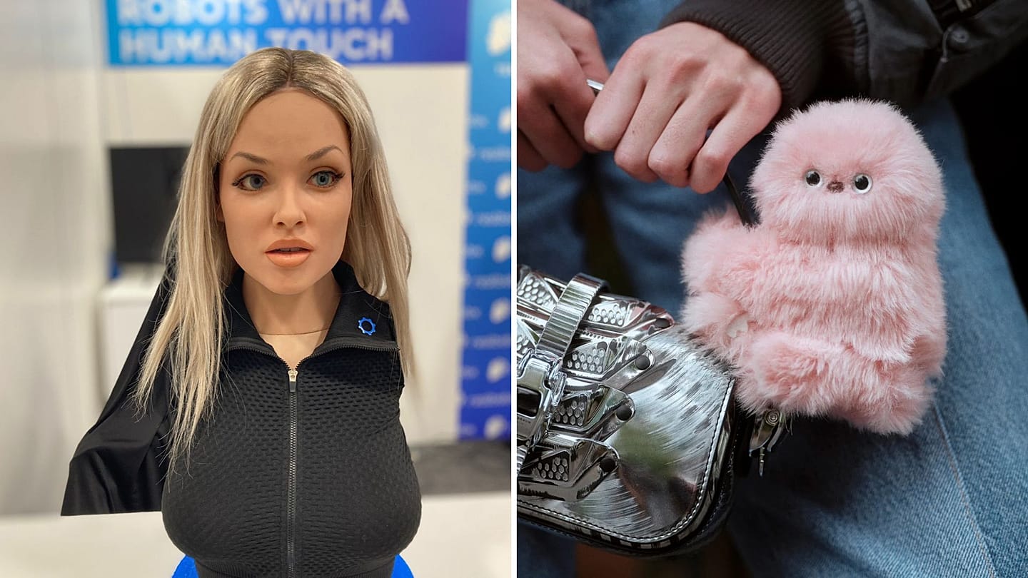 From robot 'girlfriends' to AI lipstick: The weirdest and most wonderful  tech of 2025 | Euronews