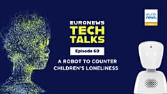 This robot aims to make kids feel less lonely |Euronews Tech Talks