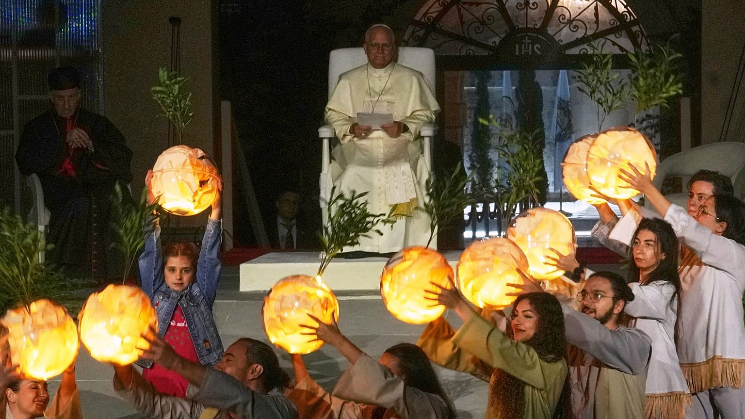 پاپ لئو در روز دوم سفر به لبنان