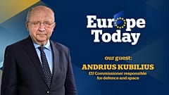Andrius Kubilius, Comisario de la UE responsable de Defensa y Espacio