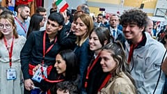 Roberta Metsola en Larnaca