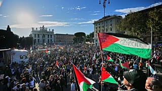 Manifestação a favor da Palestina, Roma, 7/06/2025