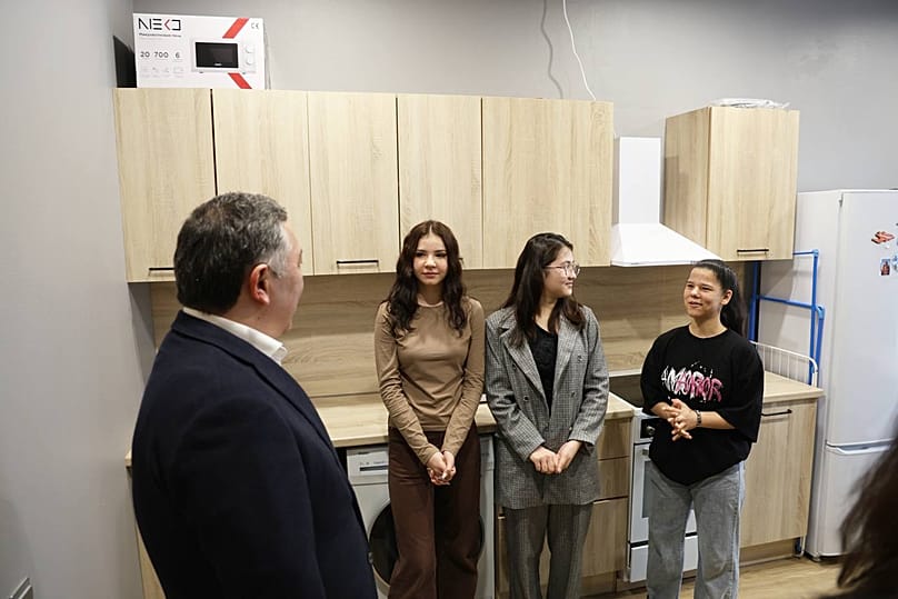 Minister of the Migration Agency Behzod Musaev met with Uzbek female students studying in Russia