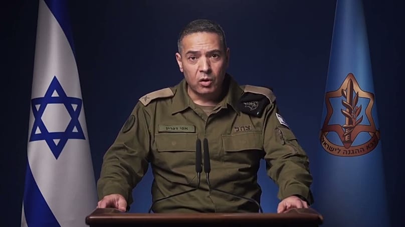 Effie Defrin IDF szóvivő