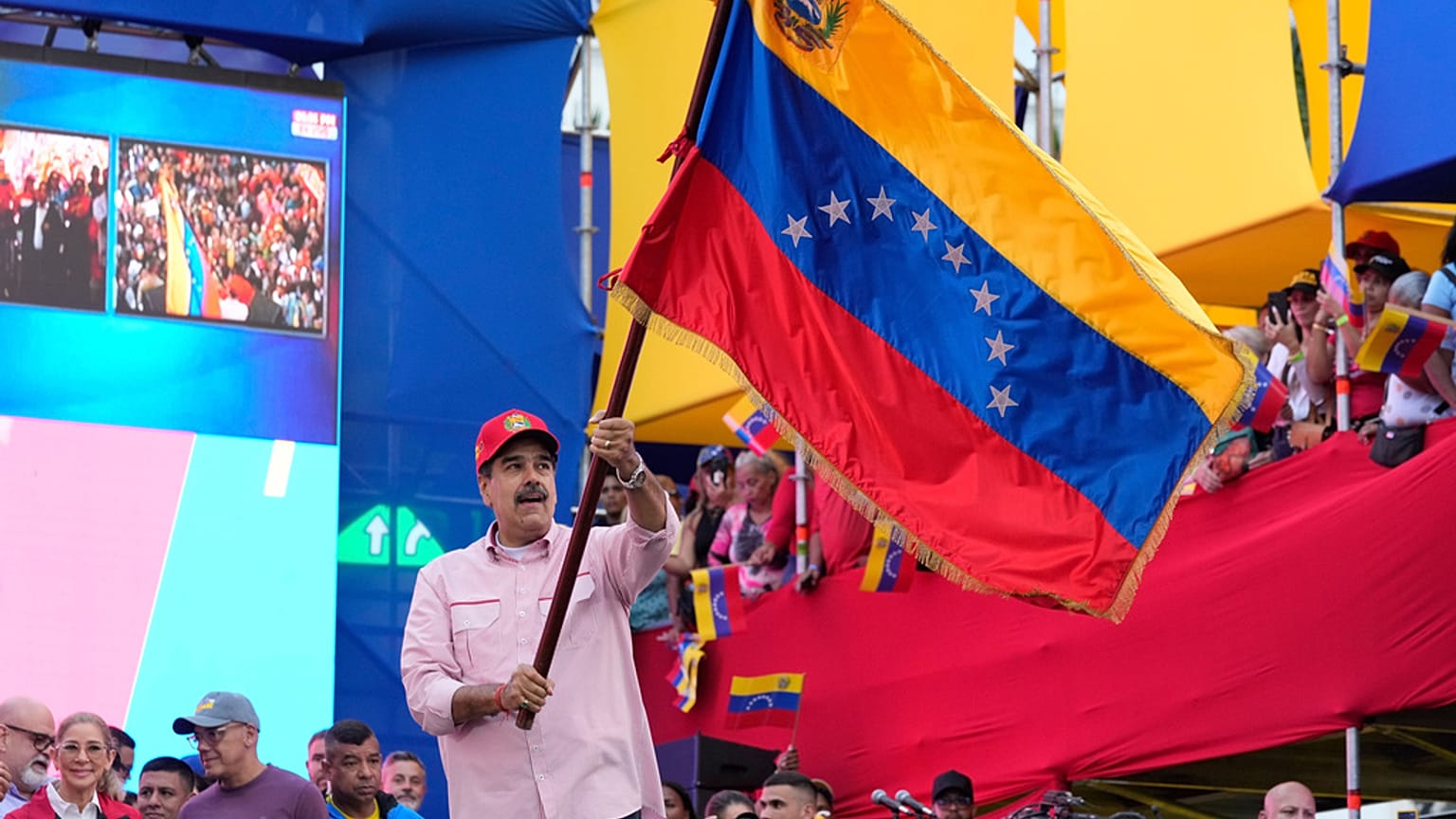 Der umstrittene Präsident von Venezuela Nicolas Maduro am 1. Dez. 2025 in Caracas