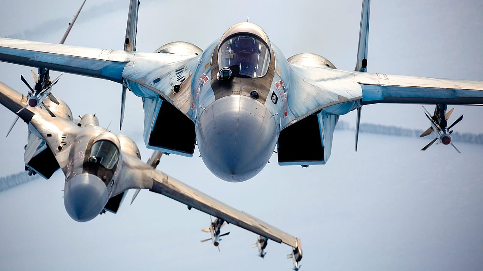 جنگنده‌های سوخو۳۵ روسیه