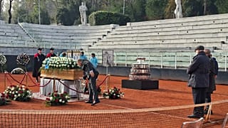 Pietrangeli, camera ardente al Foro Italico