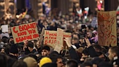 Tüntetés Szófiában 2025. december 1-én