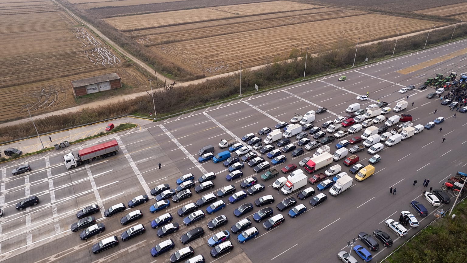 Τρακτέρ στα Μάλγαρα