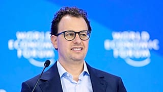 FILE - Dario Amodei, CEO and co-founder of Anthropic, attends the annual meeting of the World Economic Forum in Davos, Switzerland, Jan. 23, 2025.