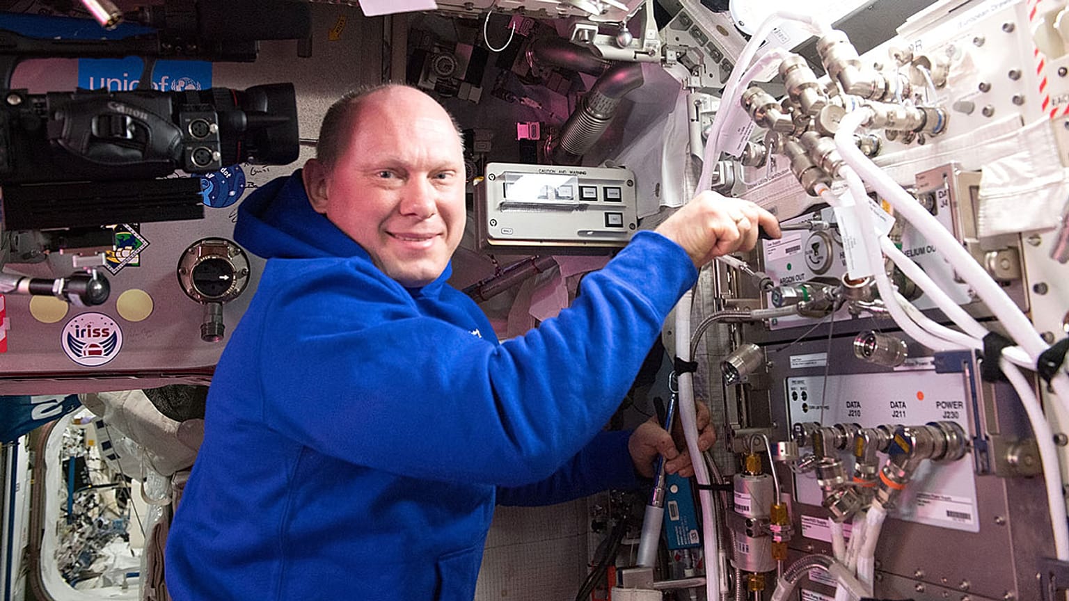 Oleg Artyemjev egy korábbi küldetés során