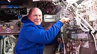 Oleg Artyemjev egy korábbi küldetés során