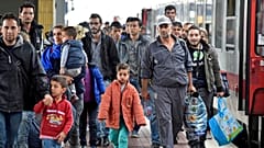 Suriyeli sığınmacılar. Almanya/Dortmund