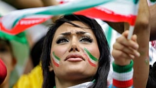 هوادار تیم ملی فوتبال ایران در جام جهانی