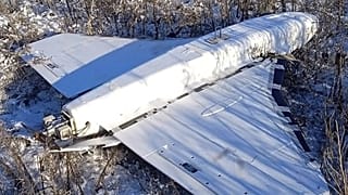 Russian Gerbera drone downed by Ukrainian border guards in the Sumy region, 5 January, 2025