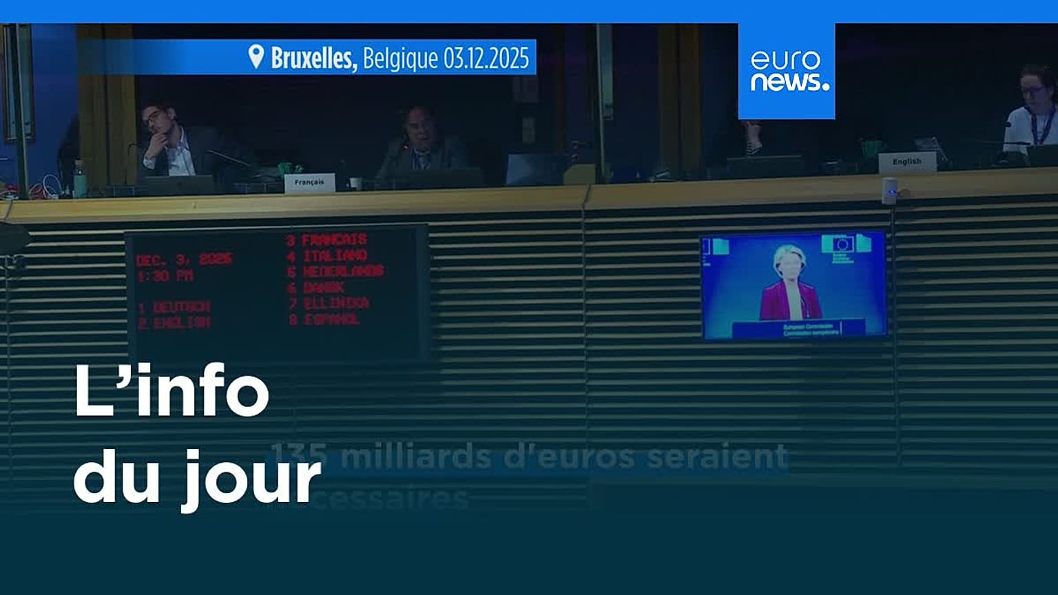 L’info du jour | 4 décembre 2025 - Matin