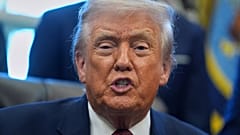Donald Trump, en una reunión en la Casa Blanca
