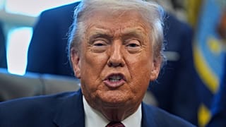 Donald Trump, en una reunión en la Casa Blanca