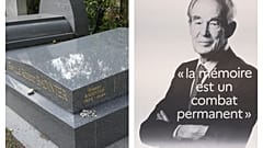 A campa do antigo Ministro da Justiça Robert Badinter, em Bagneux, França. 