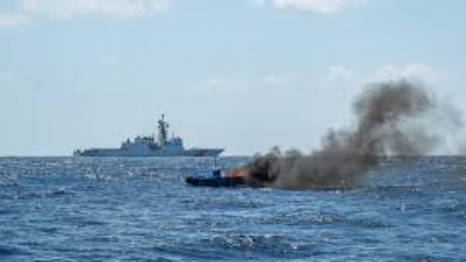 Megtámadott hajó a karibi térségben