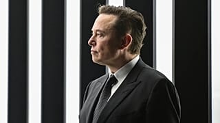 Elon Musk attends the opening of a Tesla factory in Gruenheide, Germany, on March 22, 2022. 
