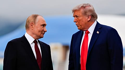 Vladimir Putin e Donald Trump encontraram-se em agosto. 
