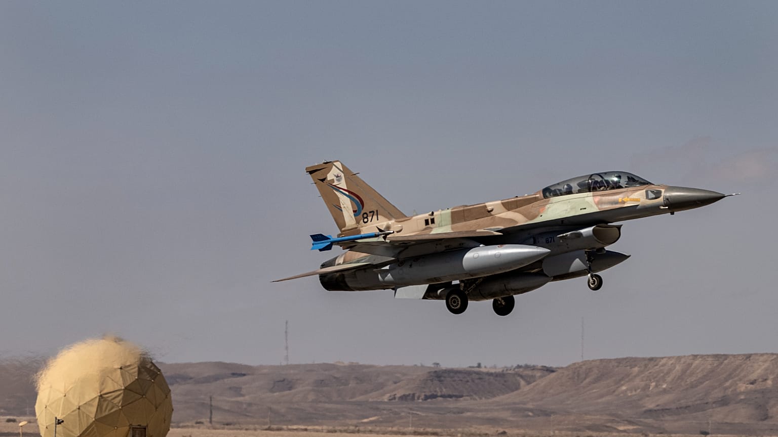 جنگنده اف-۱۶ اسرائیل