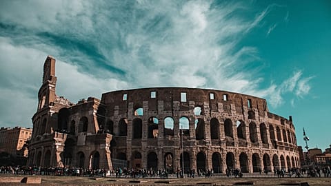 The Colosseum in Rome, Italy