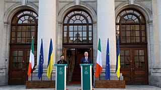 Zelenskiy ve İrlanda Başbakanı Micheal Martin