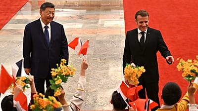 Chinese President Xi Jinping on Friday accompanied French President Emmanuel Macron to the southwestern city of Chengdu Friday