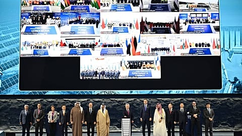 Uzbekistan’s President Shavkat Mirziyoyev, together with international partners, launches 42 new energy projects