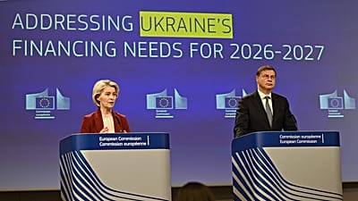 Ursula von der Leyen defendeu o empréstimo de indemnização.