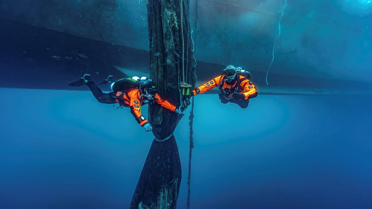 Καθαρισμός βυθού 