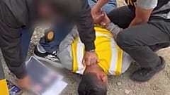 Chuki", en fuite après avoir tué une jeune femme il y a 15 ans en Espagne, au moment de son arrestation à Lima.