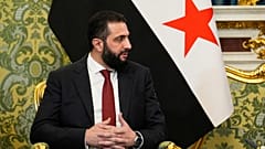  الرئيس السوري الانتقالي أحمد الشرع في قصر الكرملين الكبير في موسكو، روسيا، الأربعاء 15 أكتوبر/تشرين الأول 2025.
