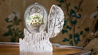 Fabergé Téli tojása az árverés előtt, 2025 decemberében