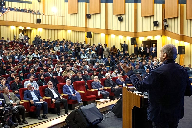 سخنرانی مسعود پزشکیان در دانشگاه بهشتی