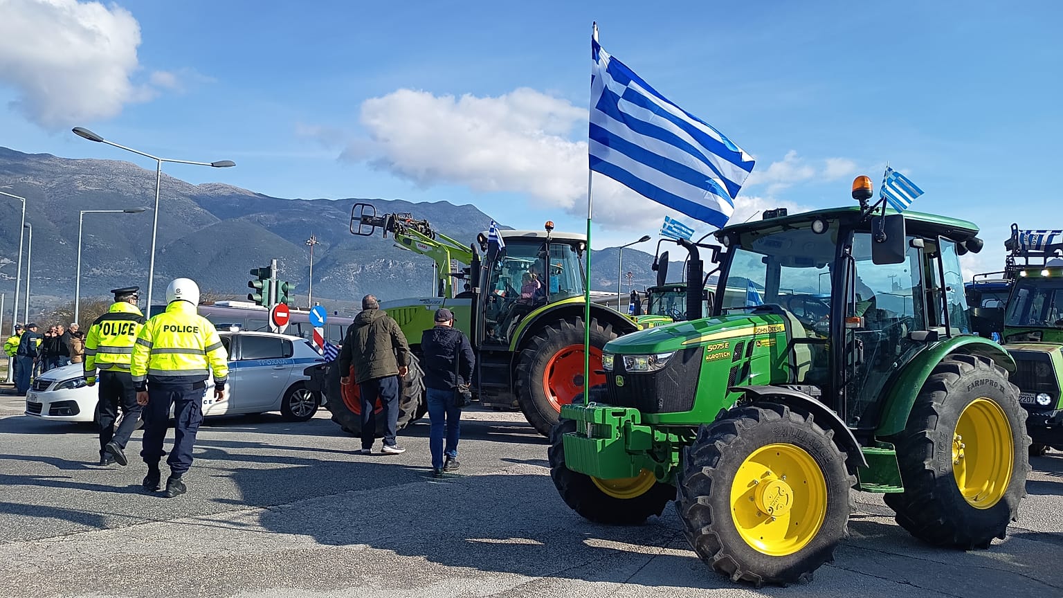 Αγροτικές κινητοποιήσεις στα Ιωάννινα