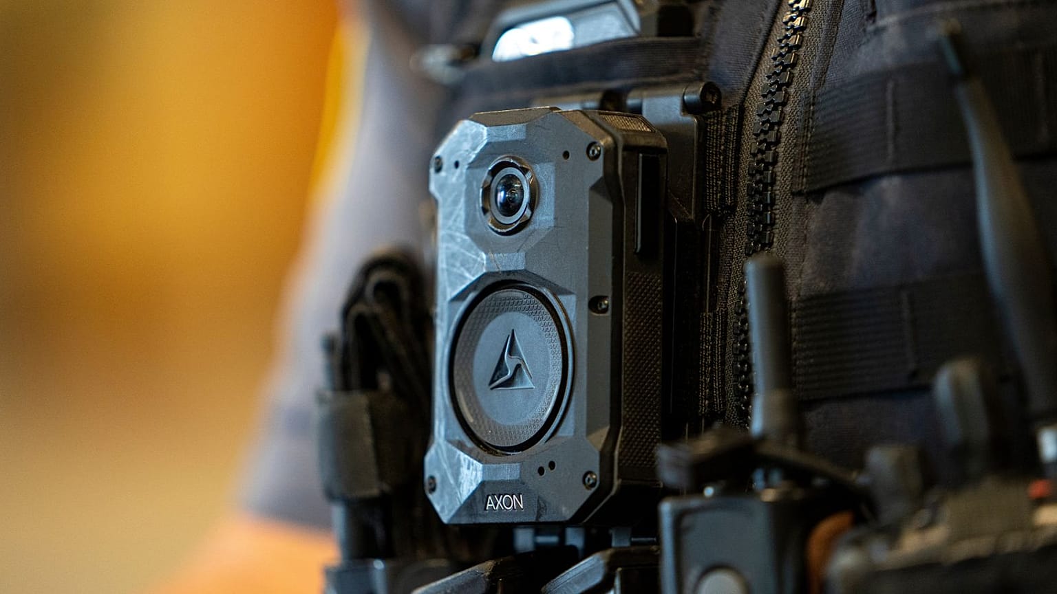  An Axon body camera