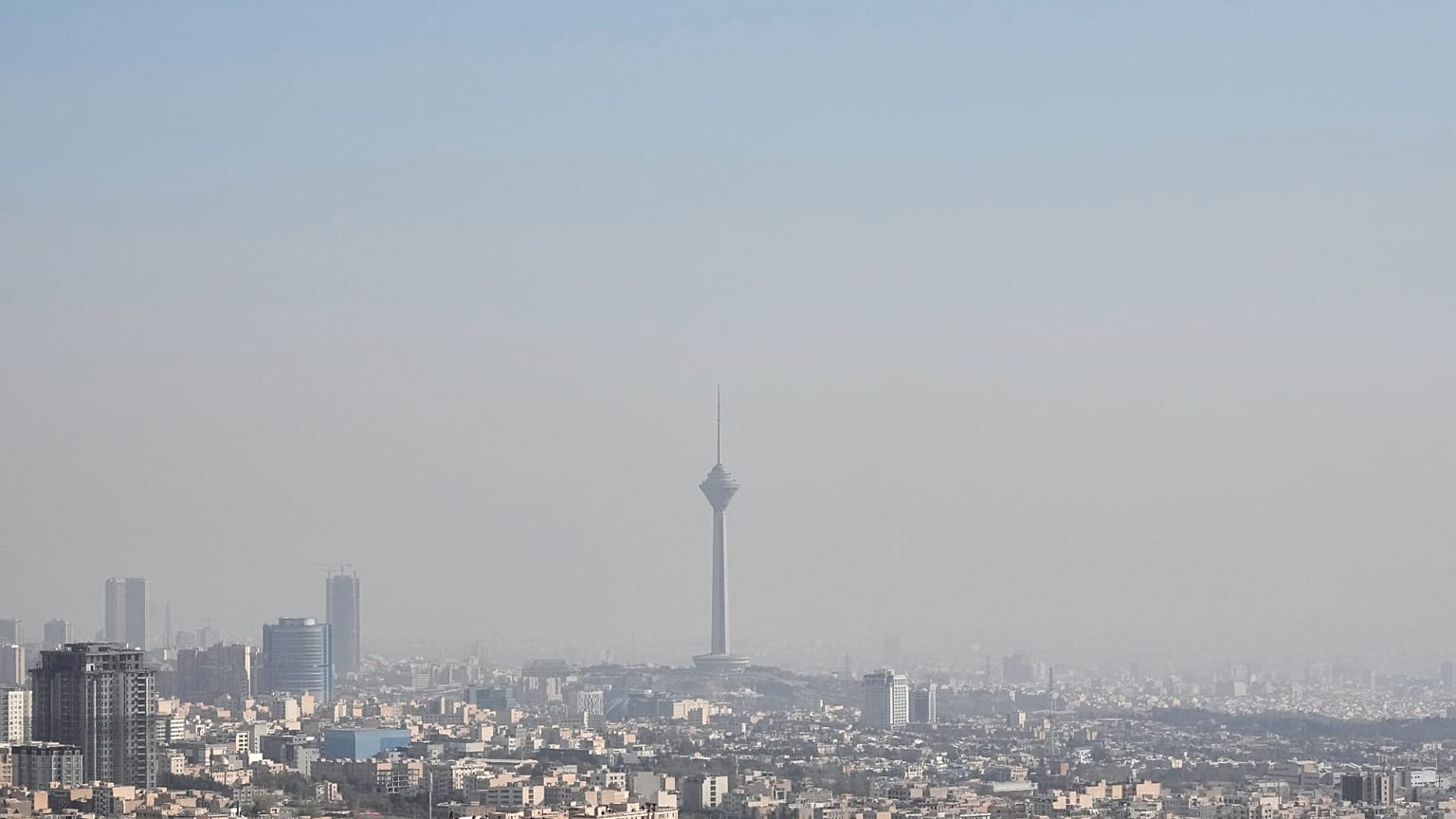 آلودگی هوا در تهران