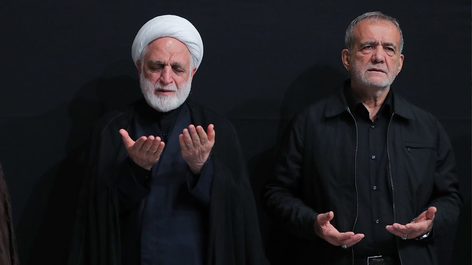 مسعود پزشکیان و غلامحسین محسنی اژه‌ای