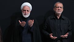 مسعود پزشکیان و غلامحسین محسنی اژه‌ای