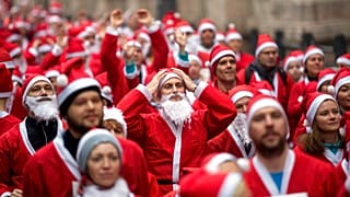 Mikulásfutás Budapesten