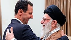 عکس آرشیوی از دیدار بشار اسد و علی خامنه‌ای