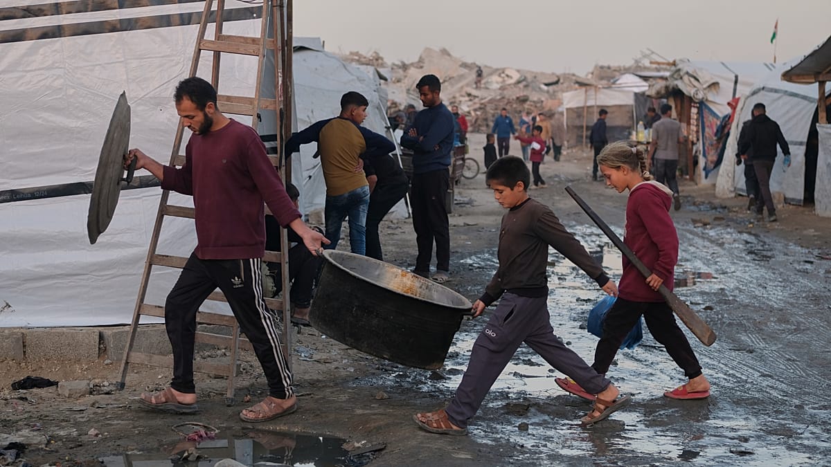 La distribution d'aide humanitaire dans la bande de Gaza reste chaotique