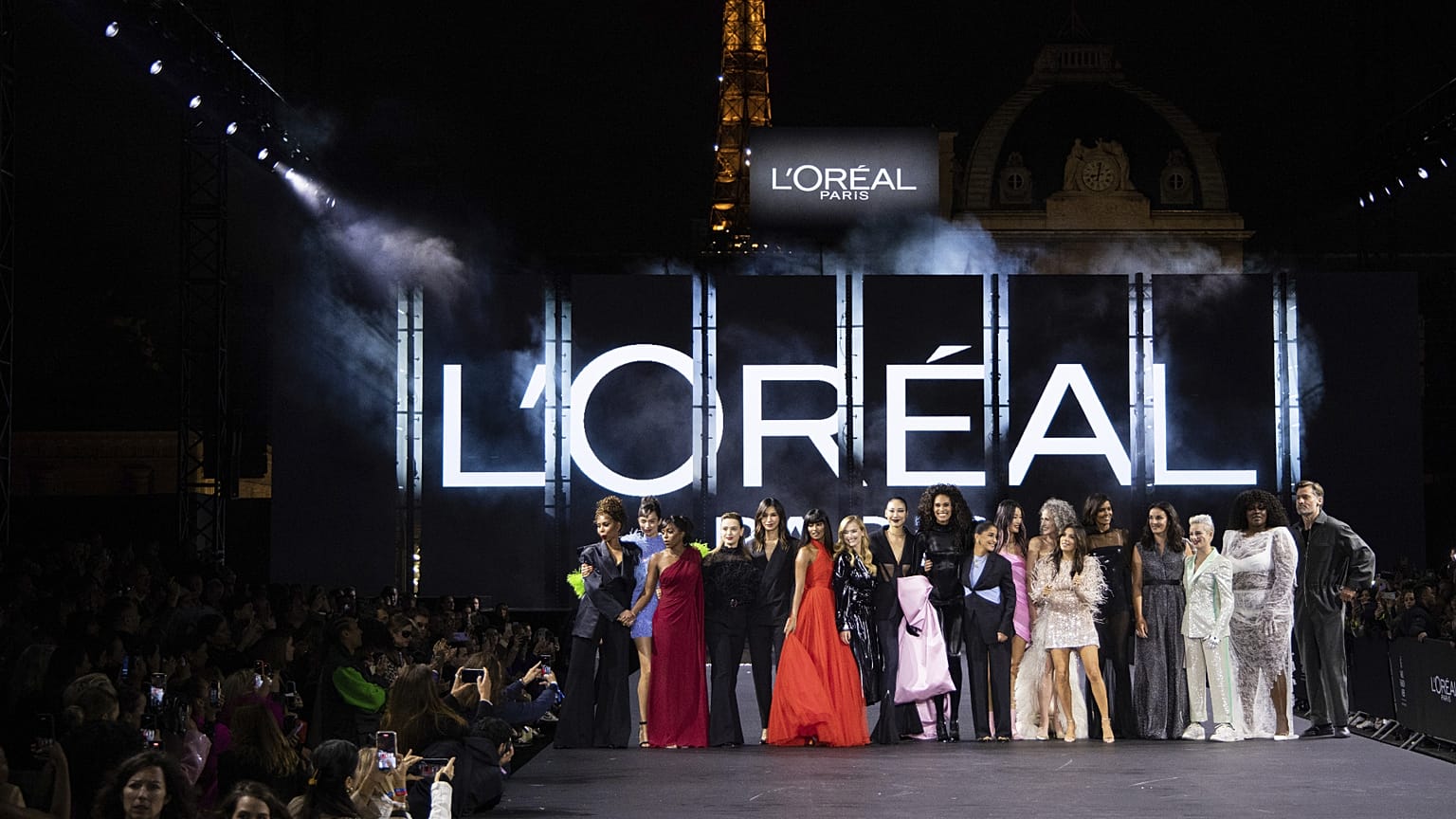 L'Oreal ready-to-wear Spring/Summer 2023 fashion collection presented in Paris. 2 Oct. 2022.