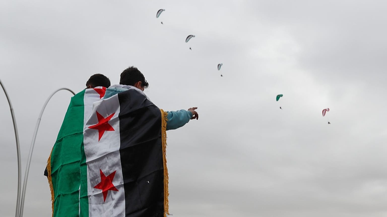 احتفالات الذكرى الأولى لسقوط بشار الأسد، في 20 ديسمبر 2025.