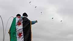 احتفالات الذكرى الأولى لسقوط بشار الأسد، في 20 ديسمبر 2025.